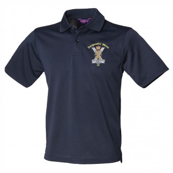 4th Bn The Royal Regiment of Scotland - Sgts' Mess - The Highlanders Cotton Poloshirt